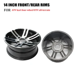 14 inch hub DIY Homemade Four-Wheel Big Bull ATV Aluminum Hub Kart Accessories 14-Inch Alloy Ring
