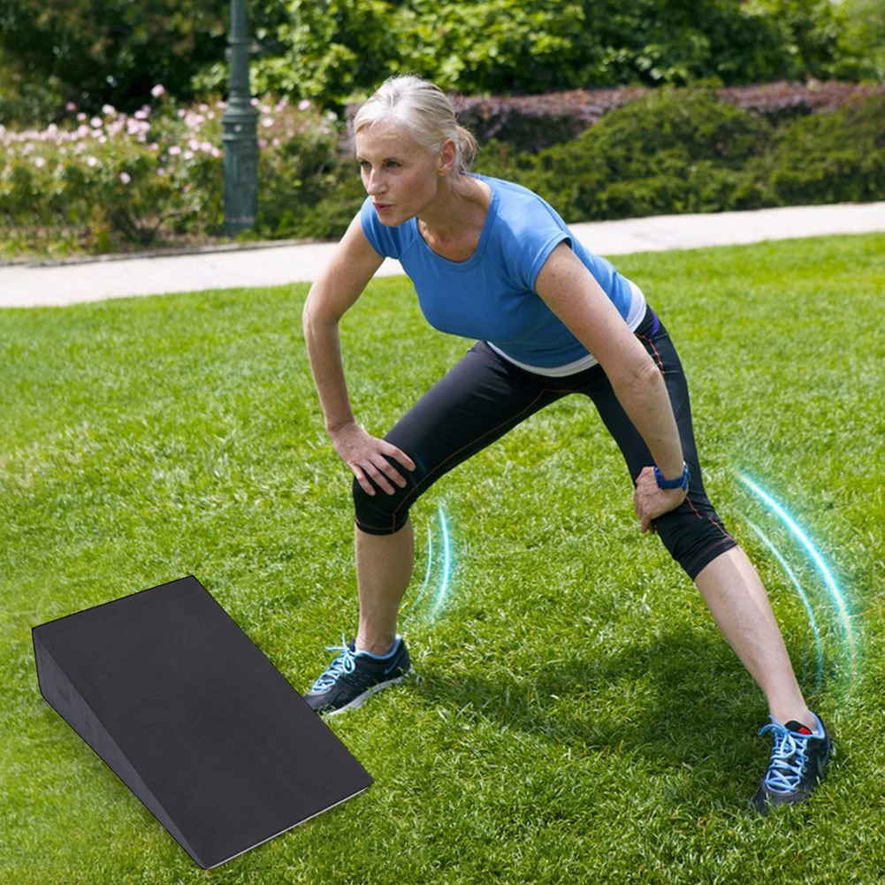 كتل إسفين اليوغا ألواح مائلة قابلة للتمدد ، منحدر القرفصاء الخفيف ، دعم المعصم أسفل الظهر للتمارين الرياضية ، اللياقة البدنية في صالة الألعاب الرياضية ، 1: 1: 2 #3