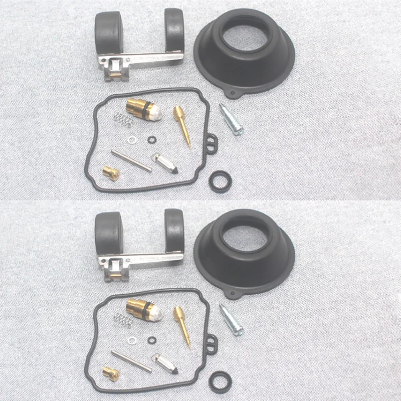 Carburetor repair kit for XVS650 V-STAR 1998-2015 XV250 Virago 1995-2007 XVS XV 650 250 Configure vacuum diaphragm and float