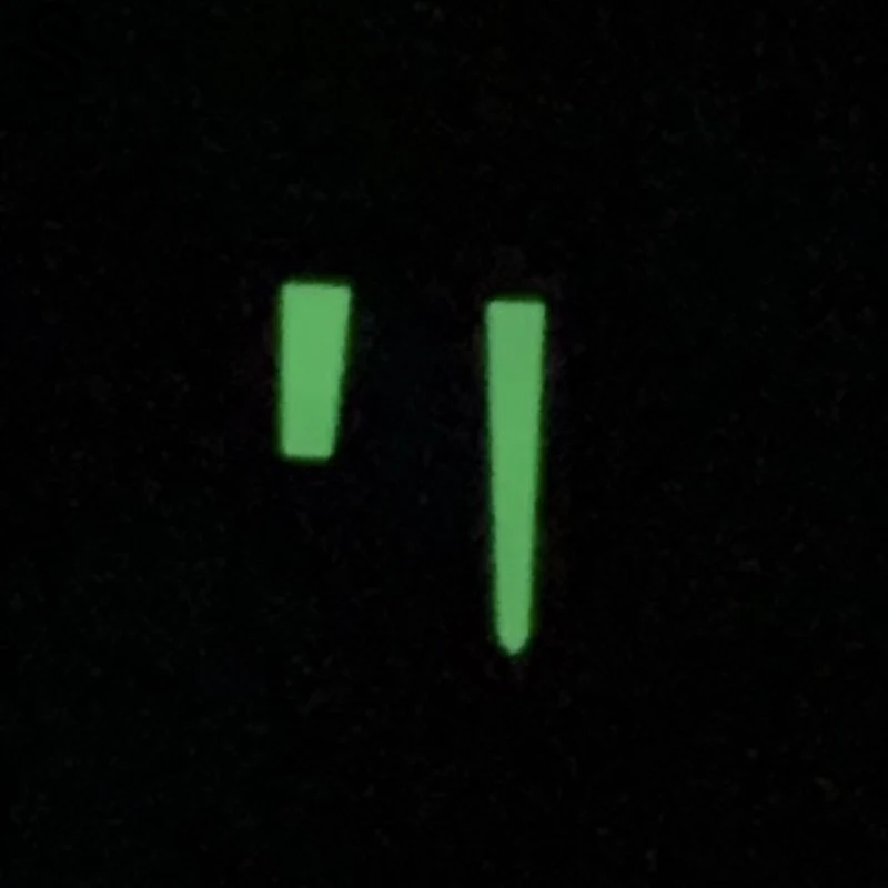 SmileLife polerowane srebrne wskazówki zegarka zielone świecące dopasowanie japonia NH35/NH35A mechanizm automatyczny akcesoria do zegarków mechanicznych