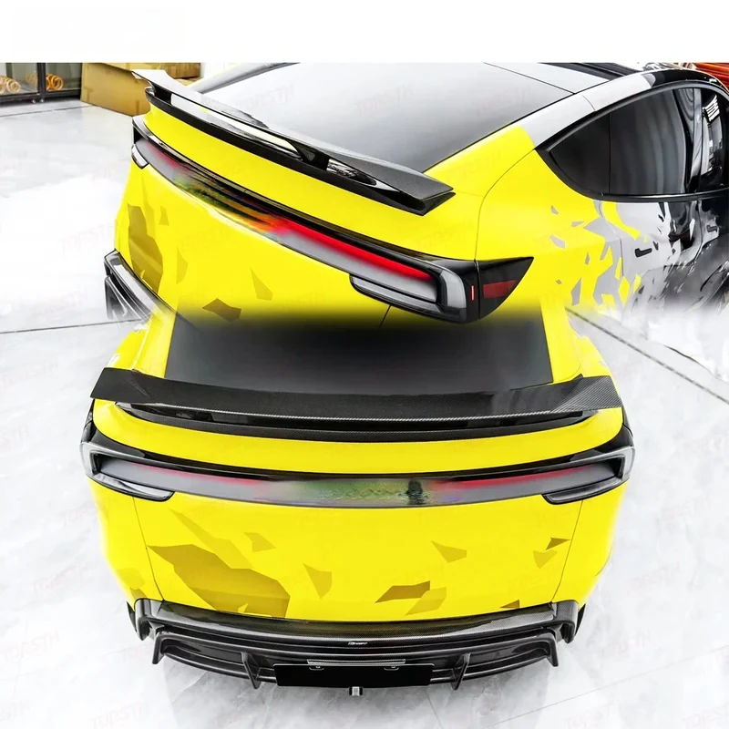 

Premium CM2 Style Double Deck Carbon Fiber Rear Trunk Spoiler Wing Exterior Upgrade