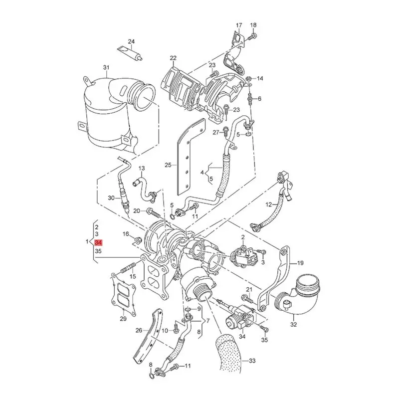 #86M (Black & Silver)Boost Turbocharge Electric Actuator for Audi Seat Leon Skoda,Automotive Parts & Accessories