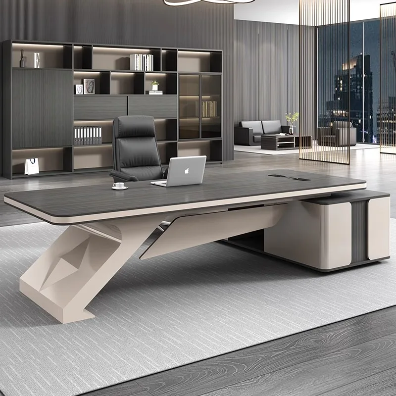 Light  boss , simple desk, person's desk, large desk manager, office desk and  combination