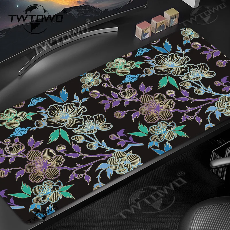

Коврик для мыши Beautiful Cherry Blossom Lines Gaming printon demand Home New Коврик для мыши XXL Коврик для клавиатуры Мягкий коврик для мыши для ноутбука и настольного компьютера