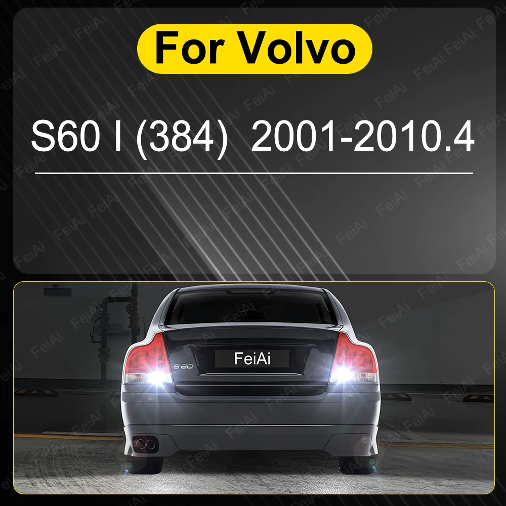 For Volvo S60 MK1 Reverse LED Lights S60 Accessories 2001-2010 2009 2008 2007 2006 2005 2004 2003 2002 Reversing Back Up Light