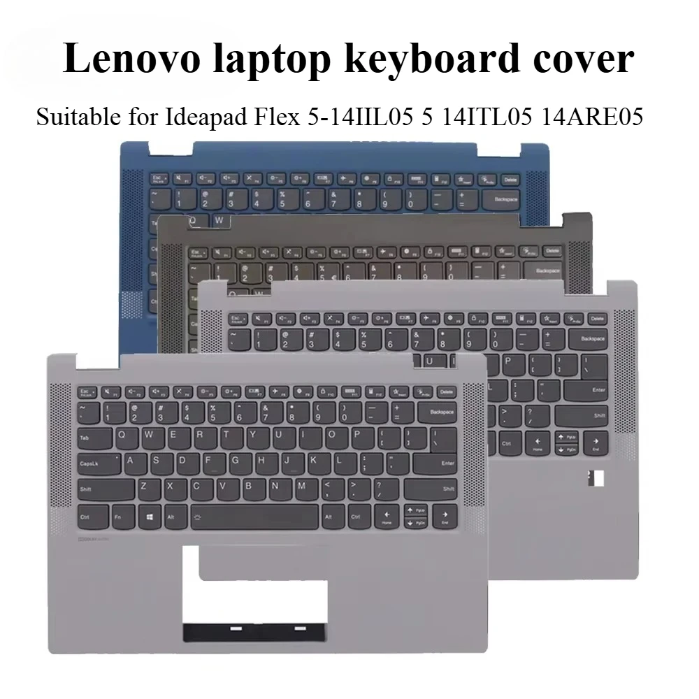 

Palm rest case backlight keyboard For Ideapad Flex 5-14IIL05 5 14ITL05 14ARE05 Upper Cover 5CB1C39899 5CB0Y85490
