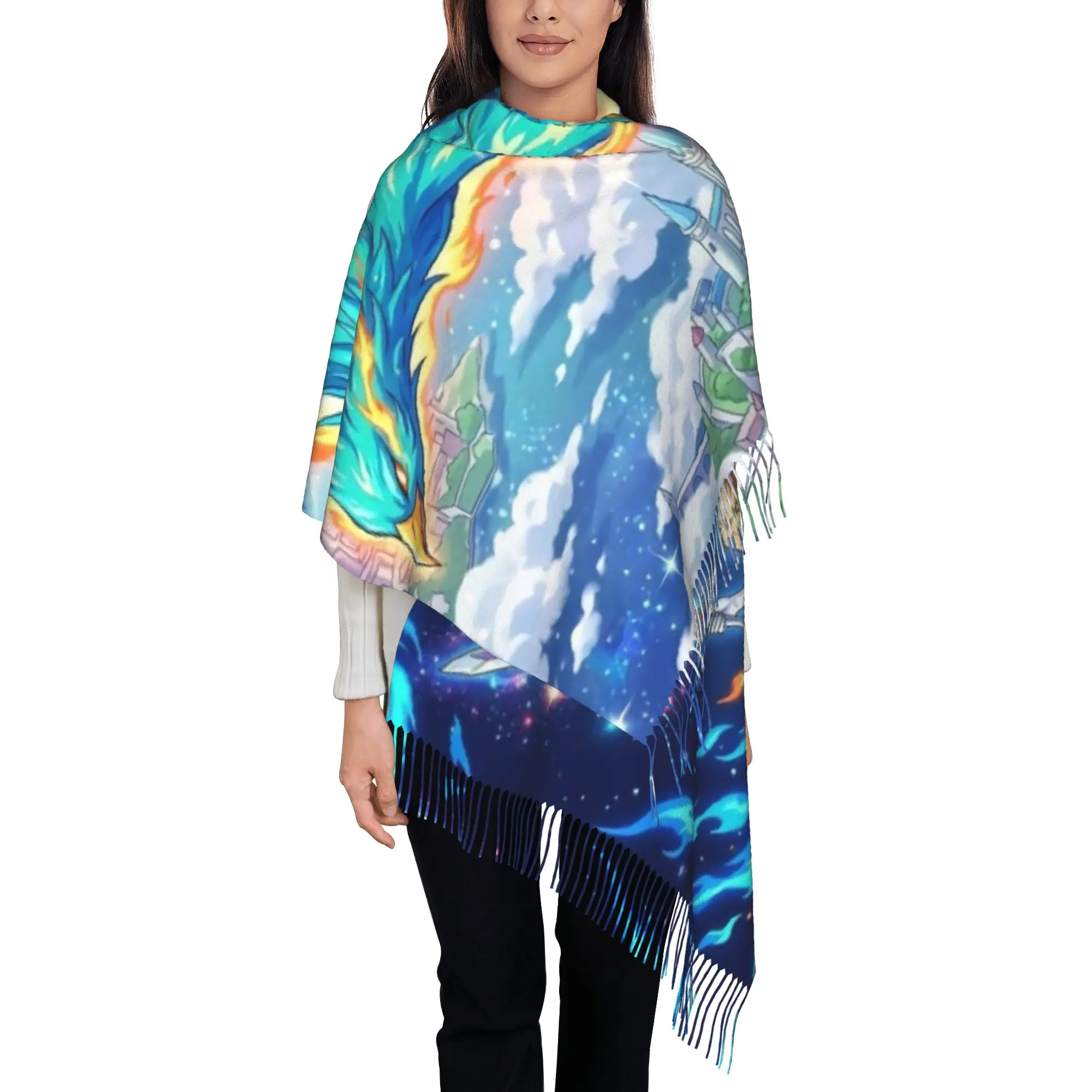 Sailor UranusTassel Scarf S-Sailor Moon Cold Day Popular With Tassel Gifts Scarf