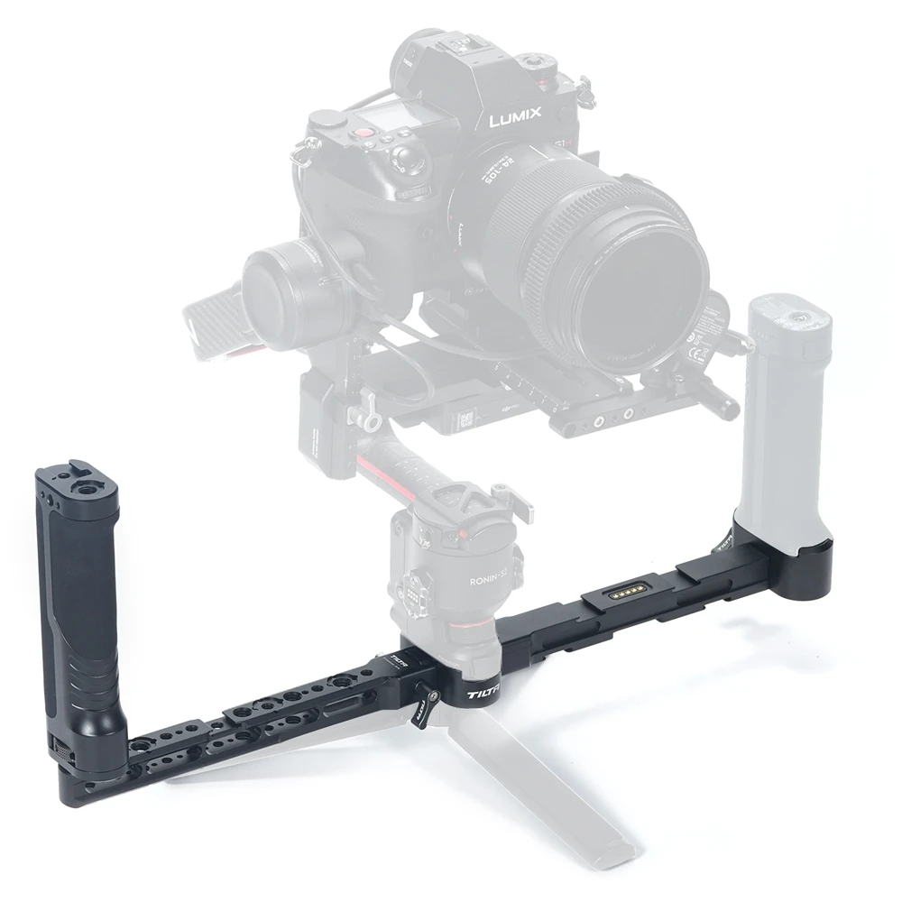 

TILTA TGA-DHB RS2 Dual Handle Power Supply Bracket for DJI Ronin-S RS 2 Handheld Gimbal DJI RS2 Shooting Kit