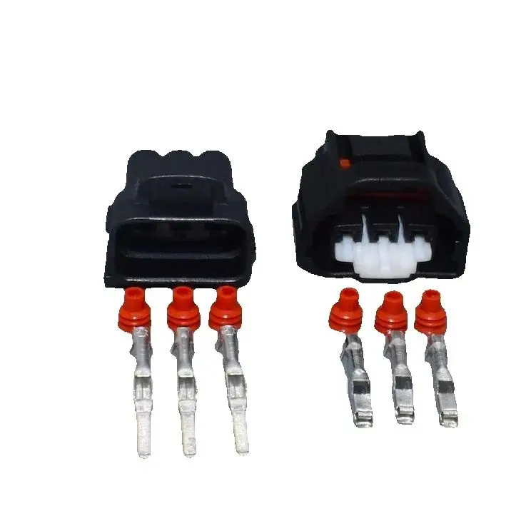 worldgolden 3 Pin  Female Male Auto Sensor Connector For Toyota 11261 1JZ TPS Connector non E Throttle Auto Plug 7283-1133-10