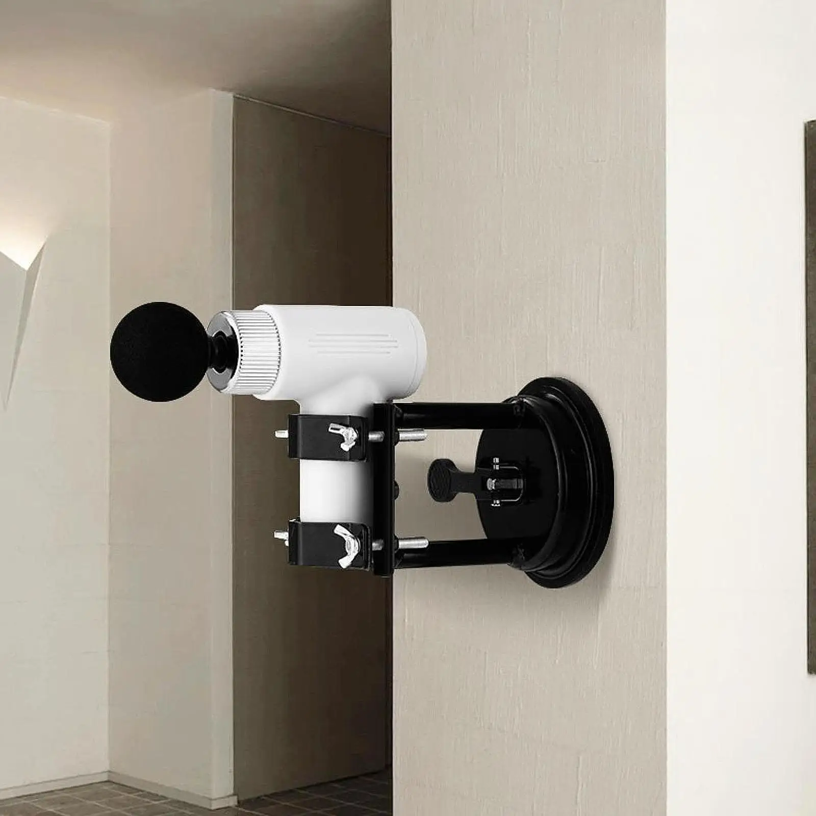 Massage Machine Mount Muscle Relaxation Support Stand Simple Insatllation Neck Back Waist Massager Stand Suction Cup Bracket