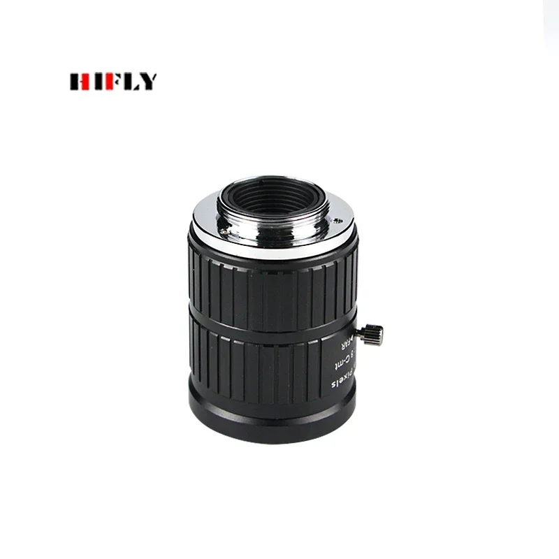HIFLY 75mm 1" 10MP Machine Vision Camera Lenses Industrial Optical C Mount Fa Lens For Defect Detection
