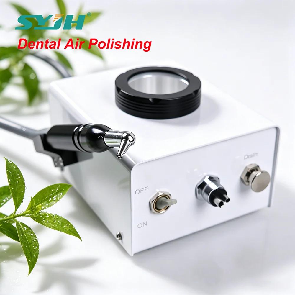

SYJH Dental Air Polisher Sandblasting Machine B2/M4 Desktop Type Sandblaster Gun For Dentistry Teeth Cleaning Laboratory Tools