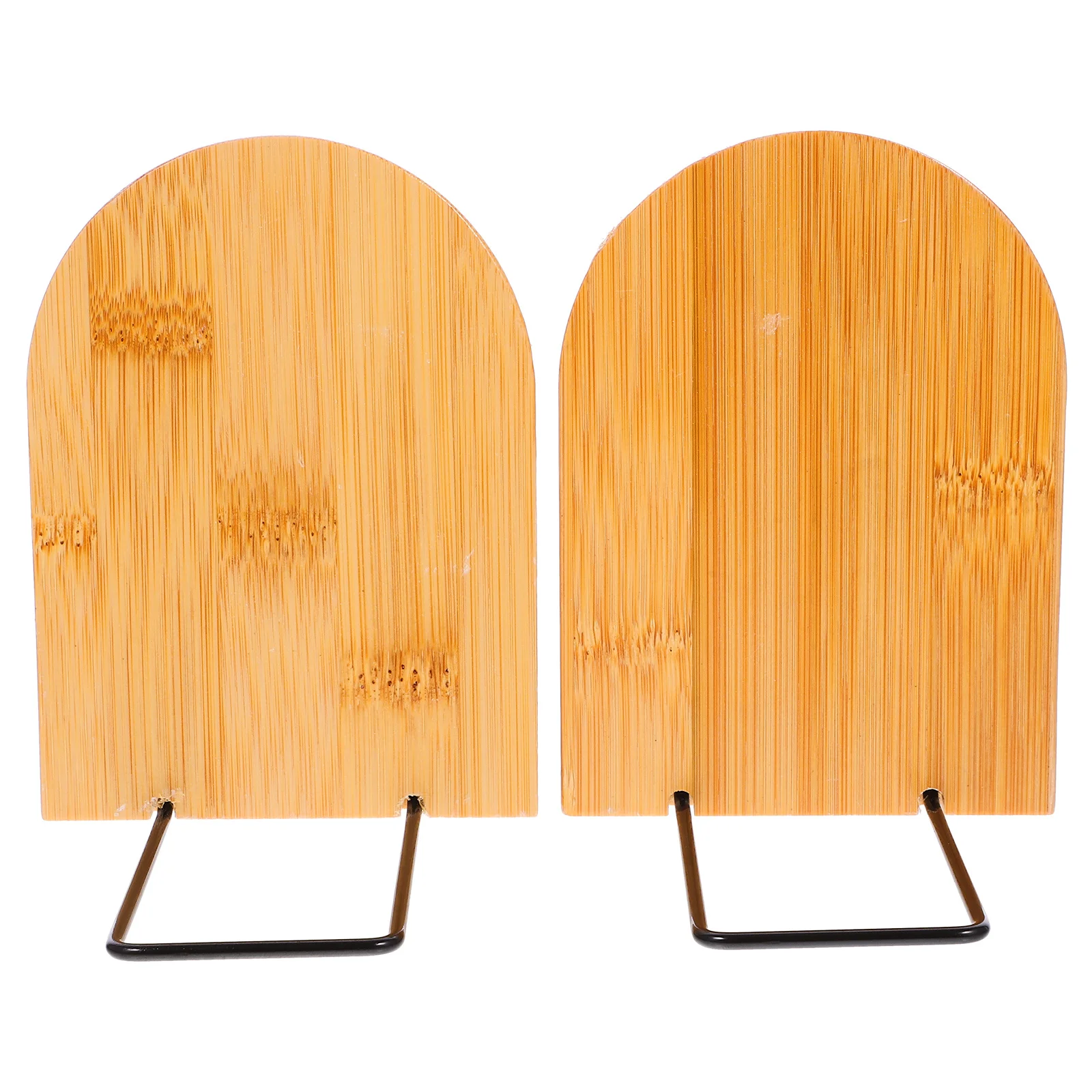 

2 Pcs Creative Book Shelf Stands for Display Delicate Organizer Bookshelf Holder Decorative Bookend Decoration