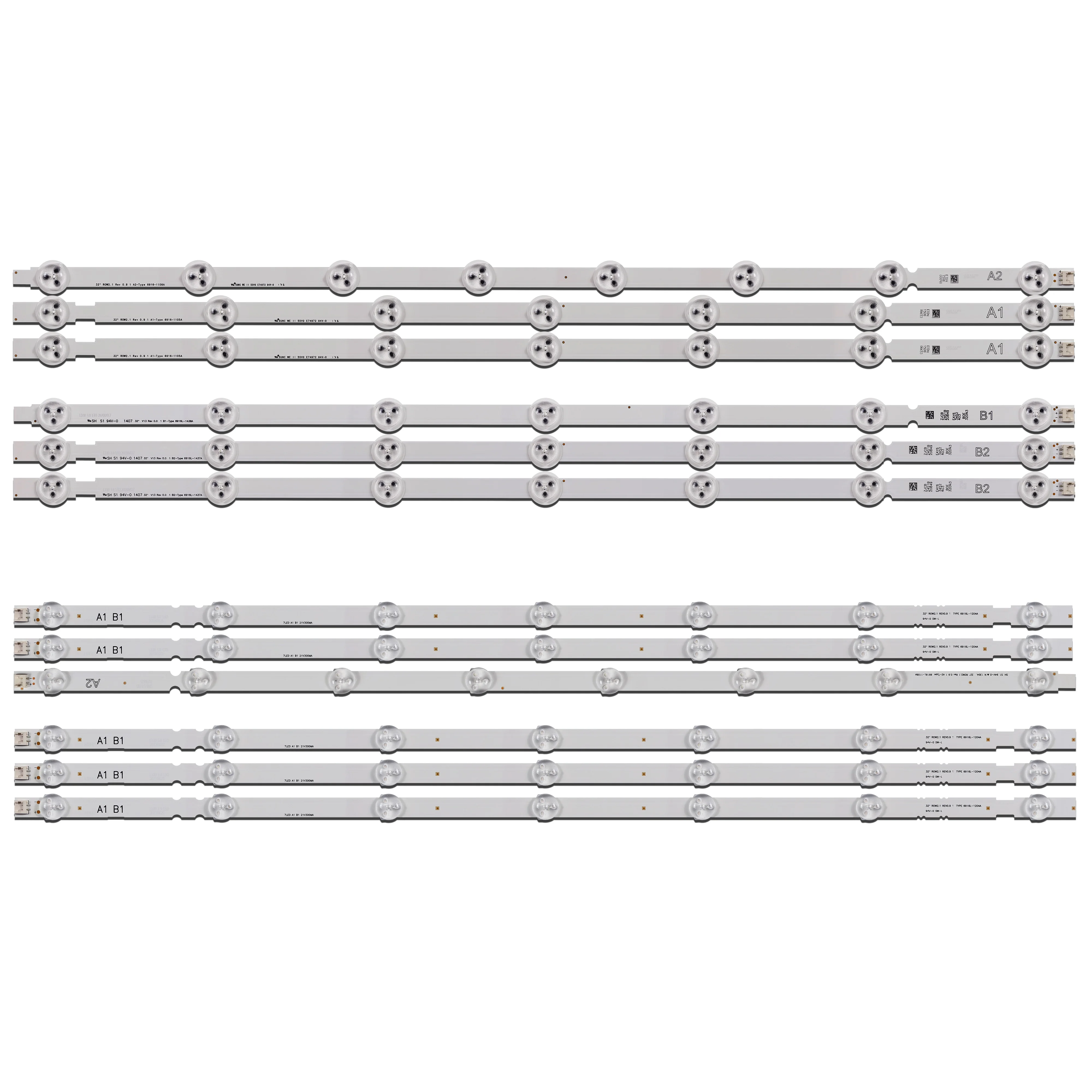 3Pcs Led Strip For …