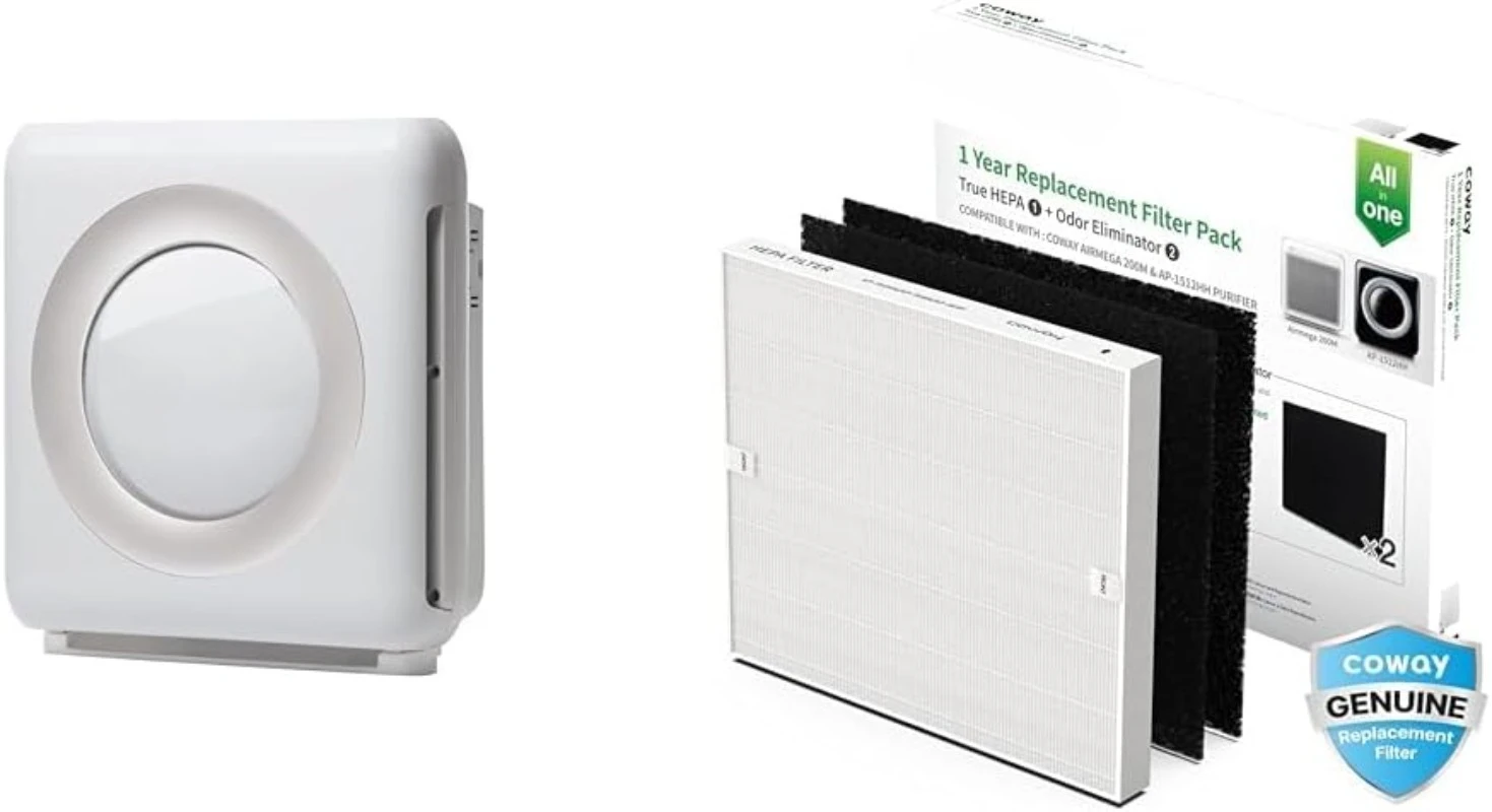 

Комплект | 1 Airmega AP-1512HH (W) True HEPA белый + 1 дополнительная замена Airmega AP-1512HH