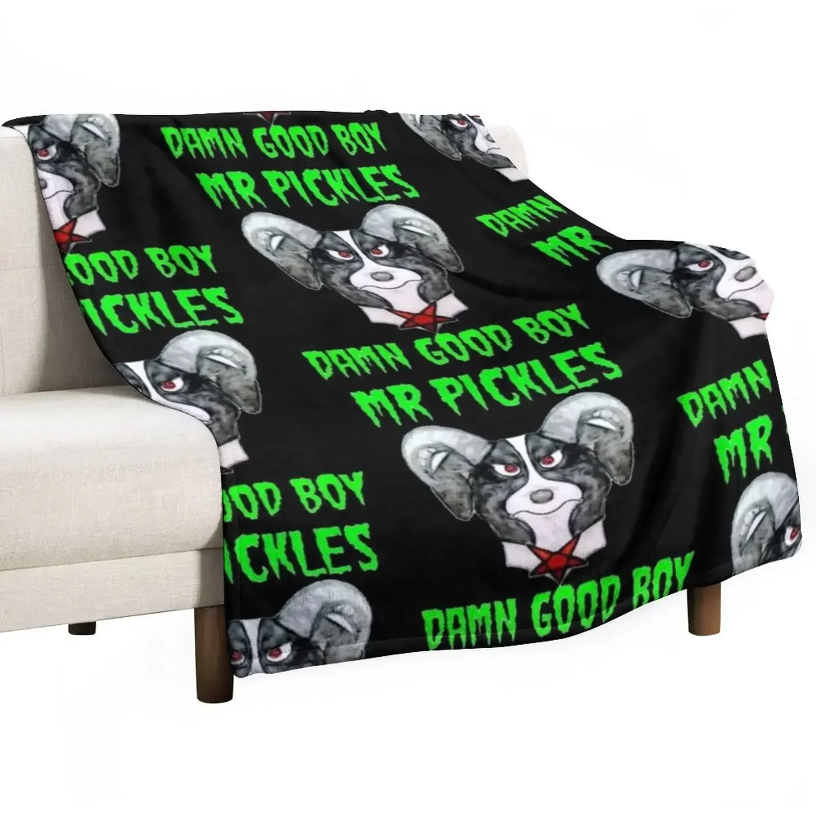 Mr Pickles - Damn Good Boy Throw Blanket Winter beds Travel Soft Blankets