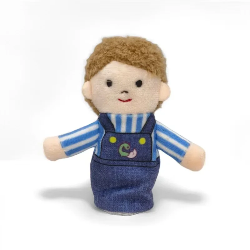 Latest Fun Family Finger Rhythm Doll Kawaii Stuffed Plush Toy Handmade Doll Cartoon Anime Cute Holiday Gift Doll