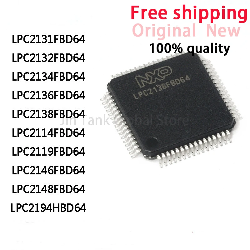 LPC2131FBD64 LPC2132FBD64 LPC2134FBD64 LPC2136FBD64 LPC2138FBD64 LPC2114FBD64 LPC2119FBD64 LPC2146FBD64 LPC2148FBD64 LPC2194HBD6