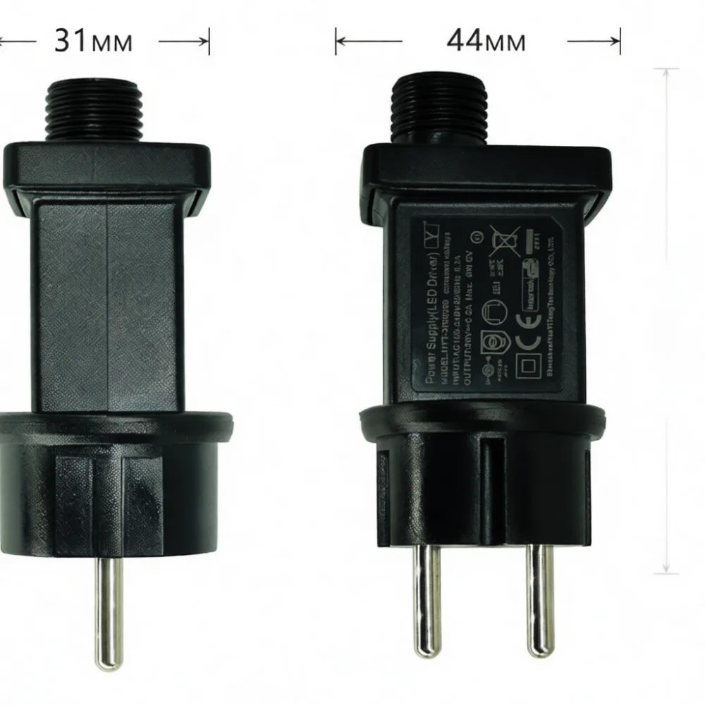 Safe LED Driving Transformer IP44 Waterproof Power Adapter ETL Approved Switching Module For Cabinet LED Track Strip Lighting