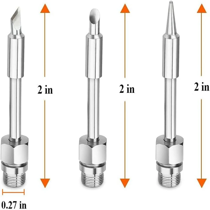 1pcs 510 Interface Soldering Iron Head Mini Portable Soldering Iron Tip Accessories Tool 8W USB Solder Tip