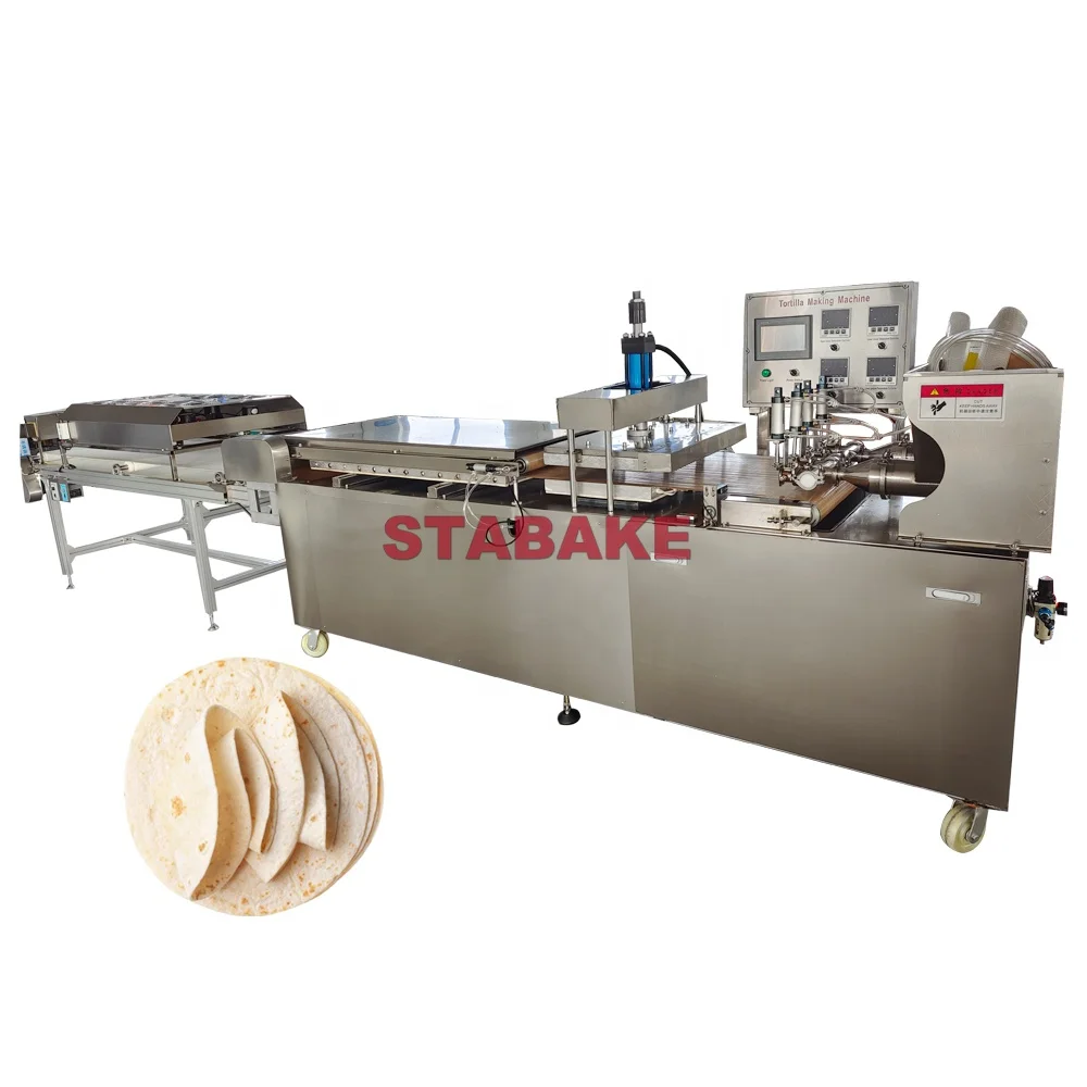 Tortilha Automática Que Faz A Máquina, Linha Farinha, Milho, Chapati, Khakhra Fabricação, Tortilha Imprensa Máquina De Pão, Stabake