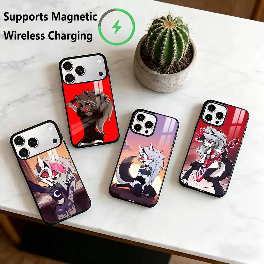 H-Helluva B-Boss Loona  Phone Case For iPhone18 17,16,15,14,13,12,11 Plus,Pro Compatible with magnetic wireless charging Gift
