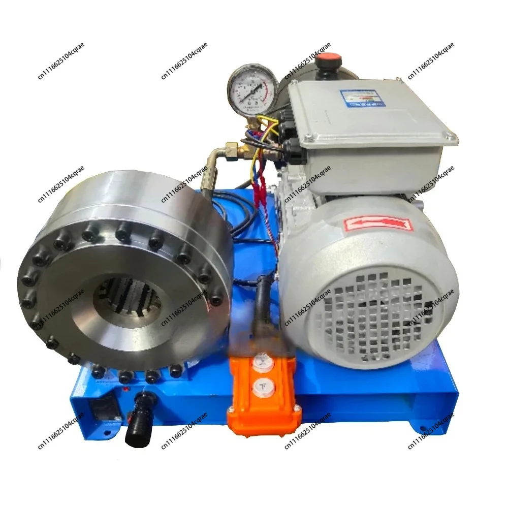 Hydraulic Hose Crimper Machine 2.2kw 10-31mm Electric Shrinking Machine Manual High-pressure Oil Pipe Crimping Machine