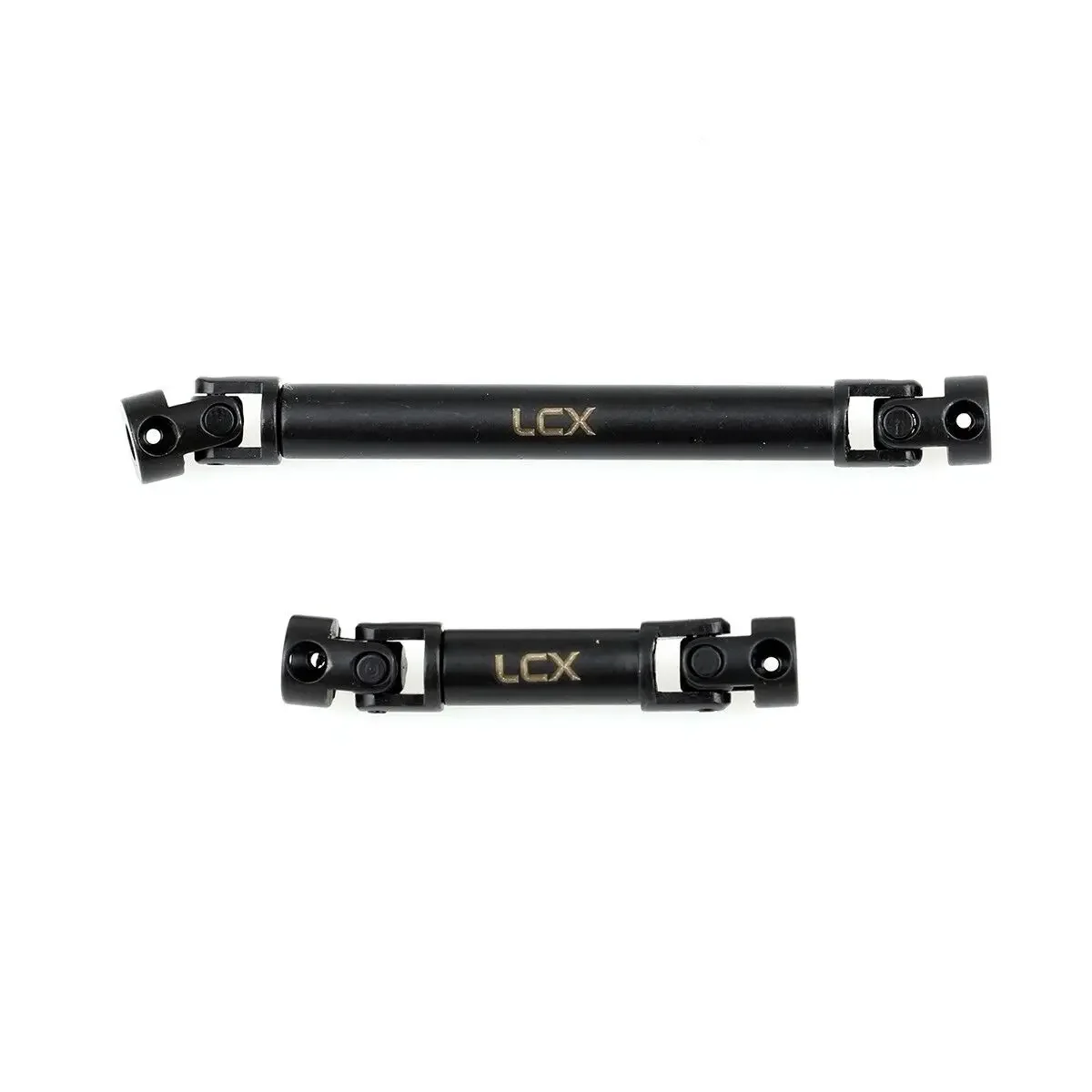 LCX Racing 1/24 RC voiture sur chenilles en acier dur ensemble d'arbres d'entraînement centraux pour Axial SCX24 JT gladiator mises à niveau pièces accessoires