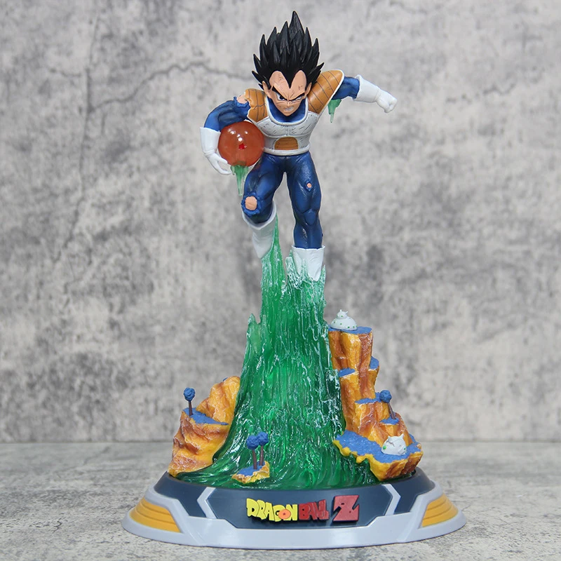 

Bandai Dragon Ball Z Shining Vegeta Character Doll PVC Series Super Saiyan Collection Model Toys for Boys and Girls Gifts