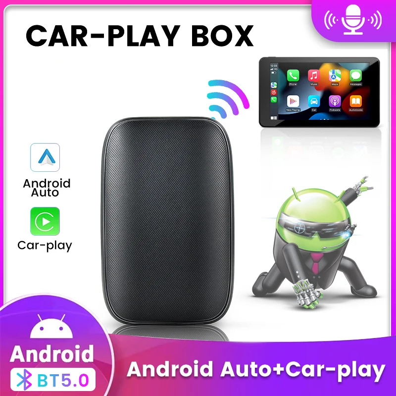 

Navifly Wireless Carplay Ai Box Plug and play Провод к беспроводному адаптеру Android auto Универсальная модель для Toyota VW BMW Benz Audi