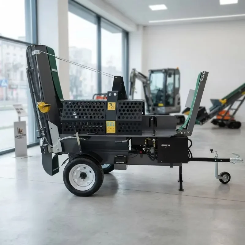 High Quality Factory Price Forestry Machinery Firewood Processor Wood Splitter Tree Cutting Splitting 15HP  Motor Pump