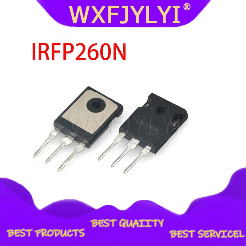 5PCS IRFP260N IRFP260NPBF IRFP260 MOS 50A 200V TO-247 N channel field-effect tube new original