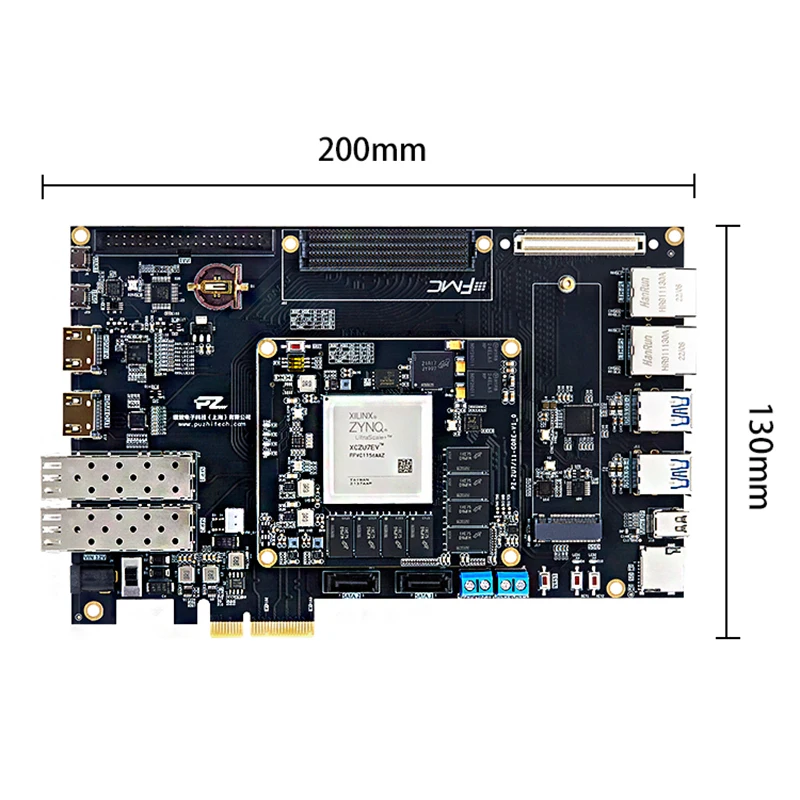 PZ-ZU7EV-KFB Zynq UltraScale+ Board - ZU7EV MPSoC for High-Performance Computing