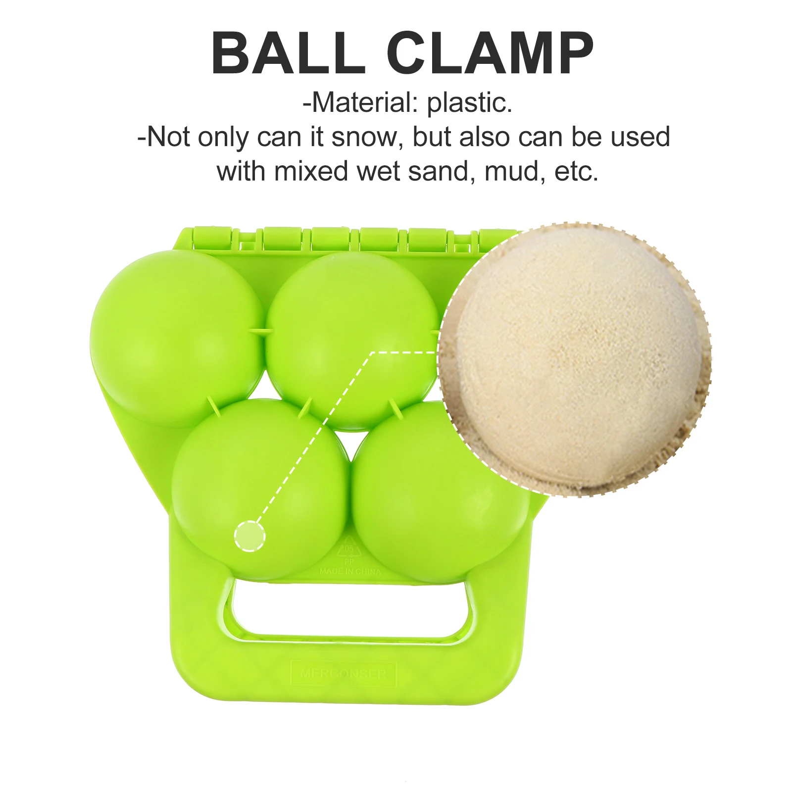 

3 Pcs Clip Playthings Maker Mold Tool for Adults Shaper Molds Plastic Toys Kids