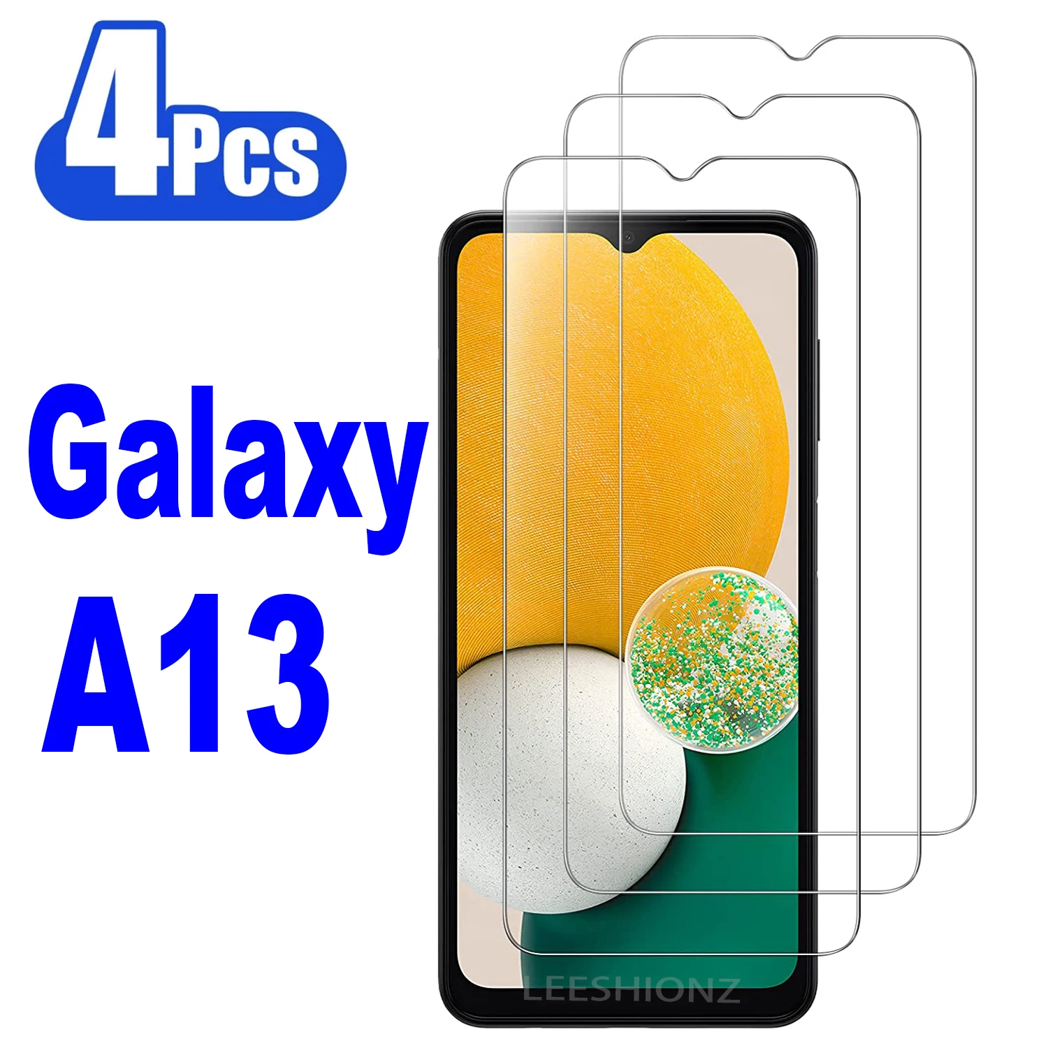 2/4 pezzi 9H vetro proteggi schermo per Samsung Galaxy A13 5G A12 pellicola in vetro temperato