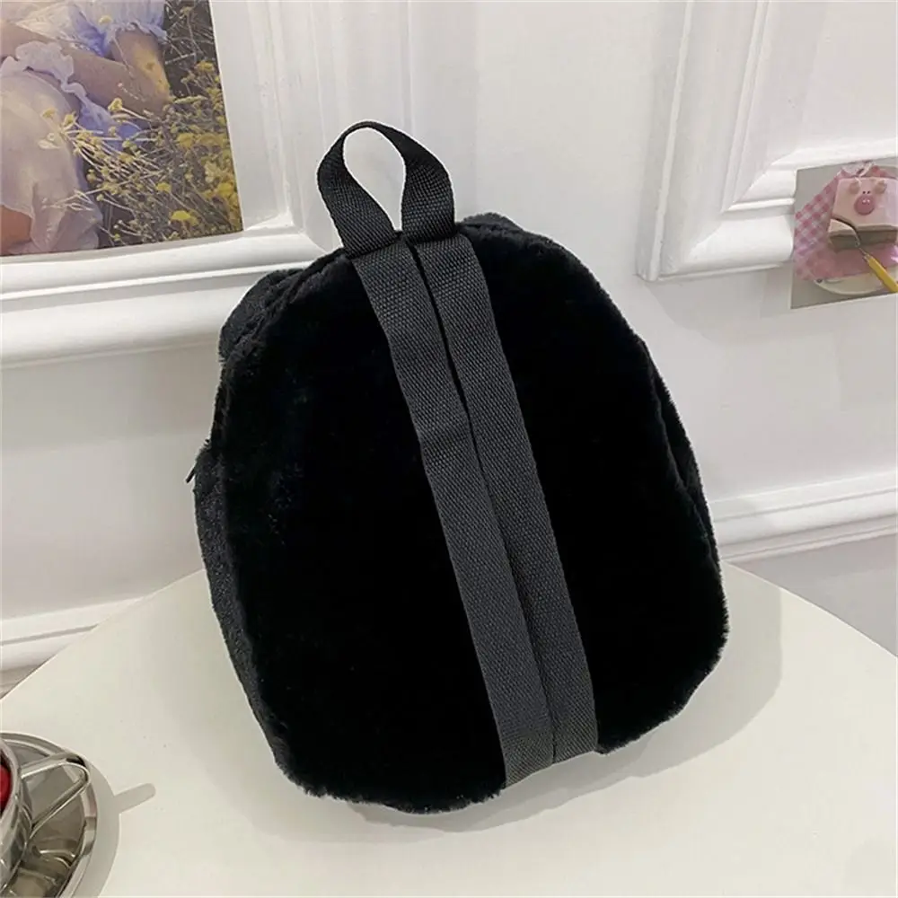 Mochila de animales Panda bolso de hombro de felpa jardín de infantes lindo bolso escolar de dibujos animados para bebé monedero para niños mochila de felpa para niños pequeños