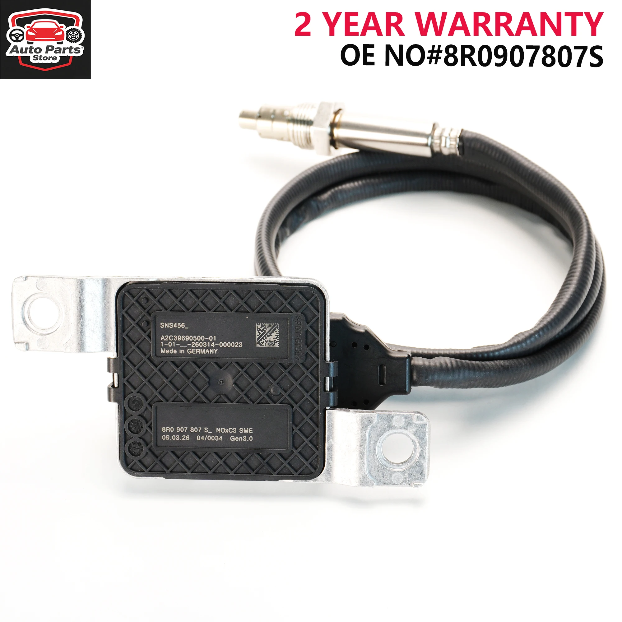 

8R0907807S Nitrogen Oxides Sensor For vw Audi Q5 Quattro 2016 2.0 3.0 TDI 250 kW 8R0 907 807 S SNS456