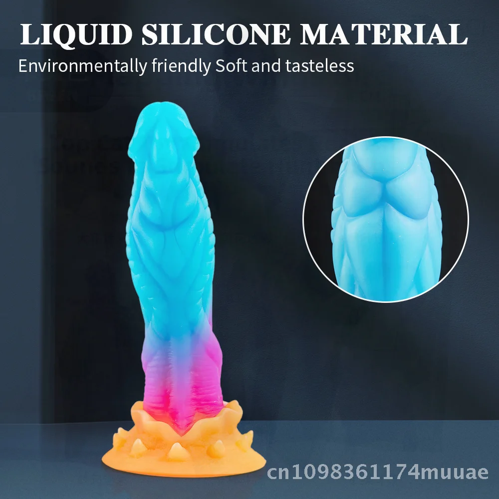 Speziell geformtes Silikon-Masturbationsspielzeug für Damen, Duso, flüssiger Anal-Expander, bunt, für Erwachsene, SM, Sexzubehör, hinterer Plug