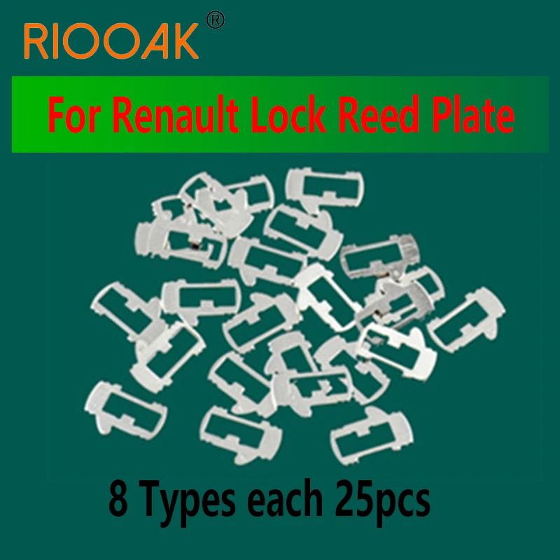 

200pcs/lot Lock Reed Lock Plate For Renault Inside Milling Locking Plate Auto Lock Repair Accessories Kits Free Shipping