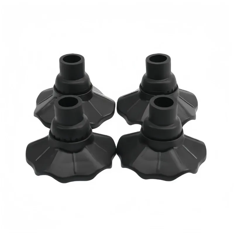 Foot Pads 10 pcs, 15mm, Anti-Sink and Wear Resistant, for Outdoor Camping Chairs and Folding Chairs, Easy Install, Reusable