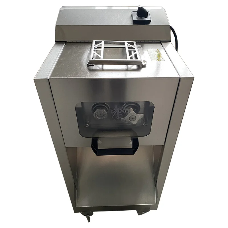 

Small round knife fresh pork beef automatic slicer 2.5-20 mm commercial meat slicer