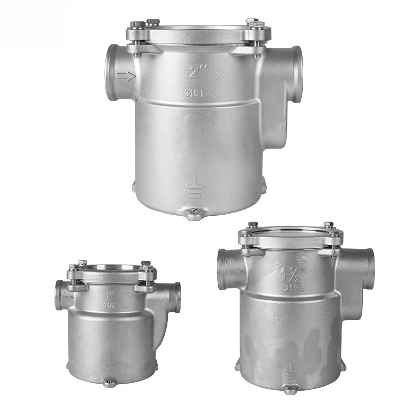 

Engine Generator Set Air Conditioning Yacht Seawater Filter 316L Stainless Steel