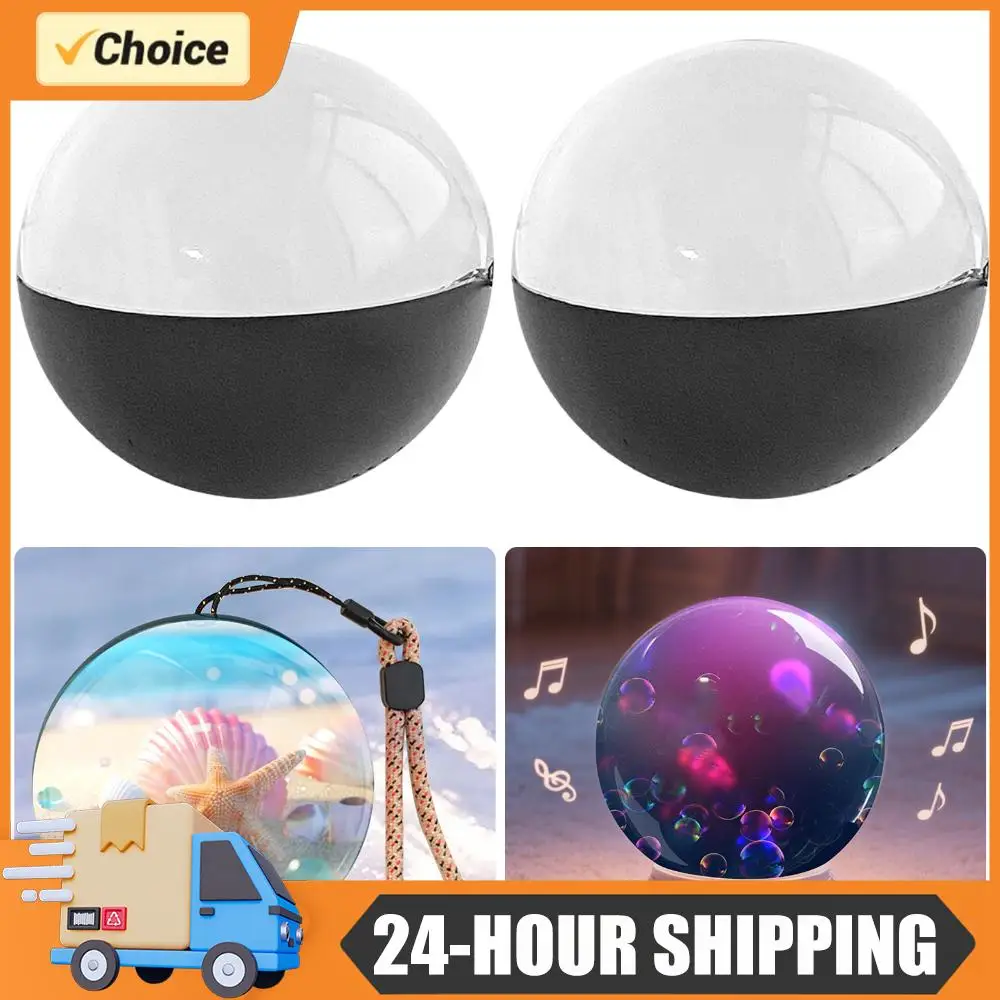 

Видео-светильник «Кристальный шар» с подставкой, лампа-сфера памяти с черным основанием, светильник-орб «Память», подарок на годовщину, день рождения, свадьбу