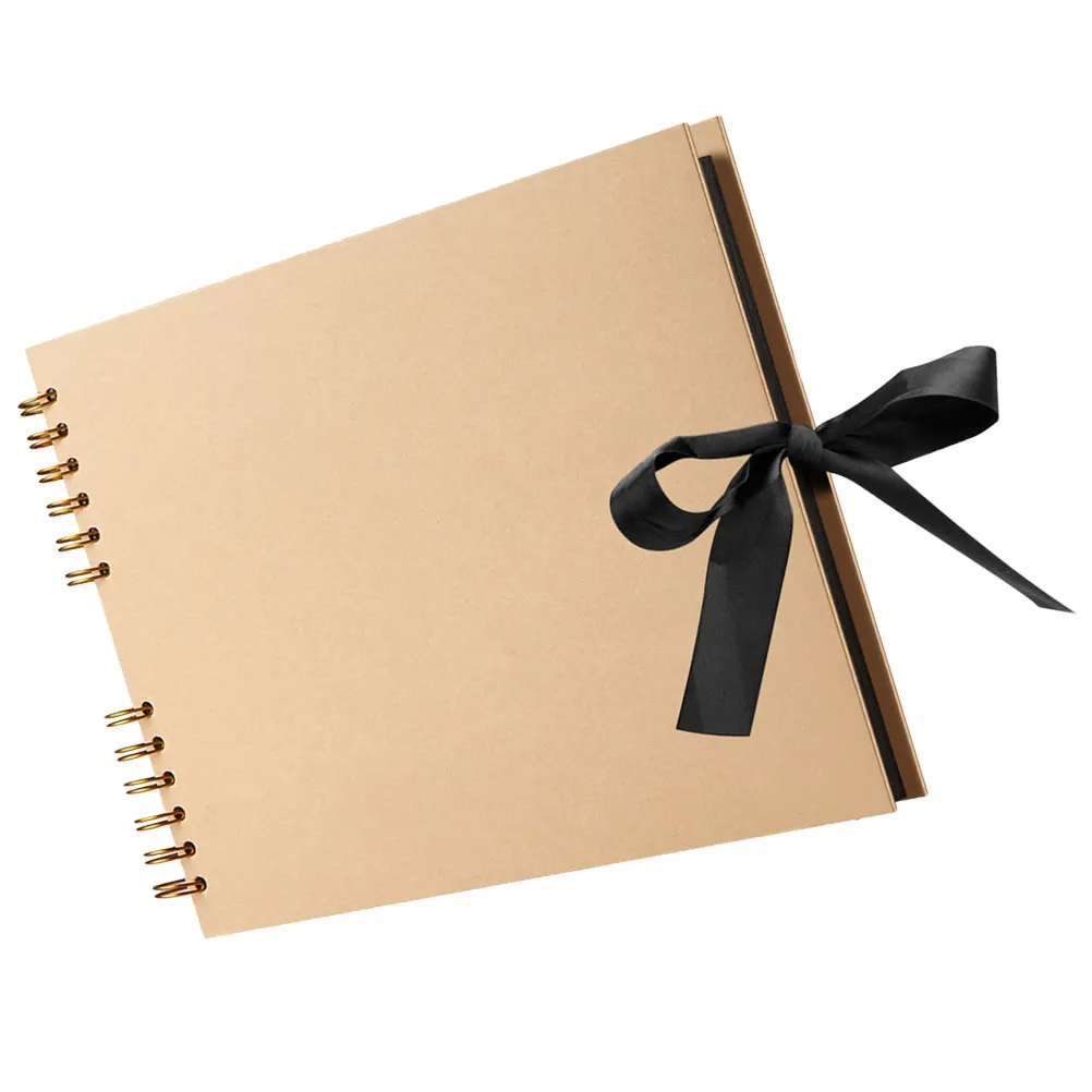 

DIY Photo Scrapbook Album Strong Binding Customizable Cover Pages Perfect Gift Birthday Wedding Anniversary Christmas