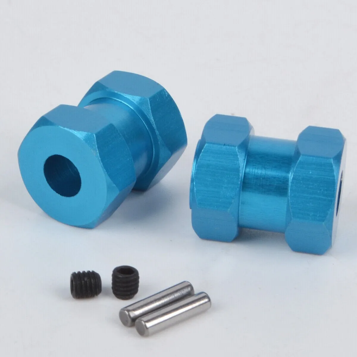 Aluminum Wheel Adapter Set,RC Wheel Hex Hub Adapter for Tamiya The Frog Grasshopper Hornet CW01 1/10 Buggy Upgrade Hop-up Parts