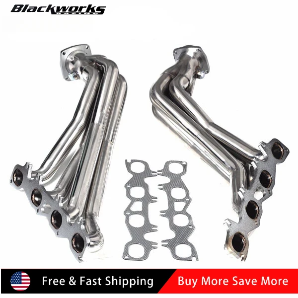 

Exhaust Header for 2005-2011 Chrysler 300C Charger Magnum Challenger 5.7 6.1 HEMI V8MT001022