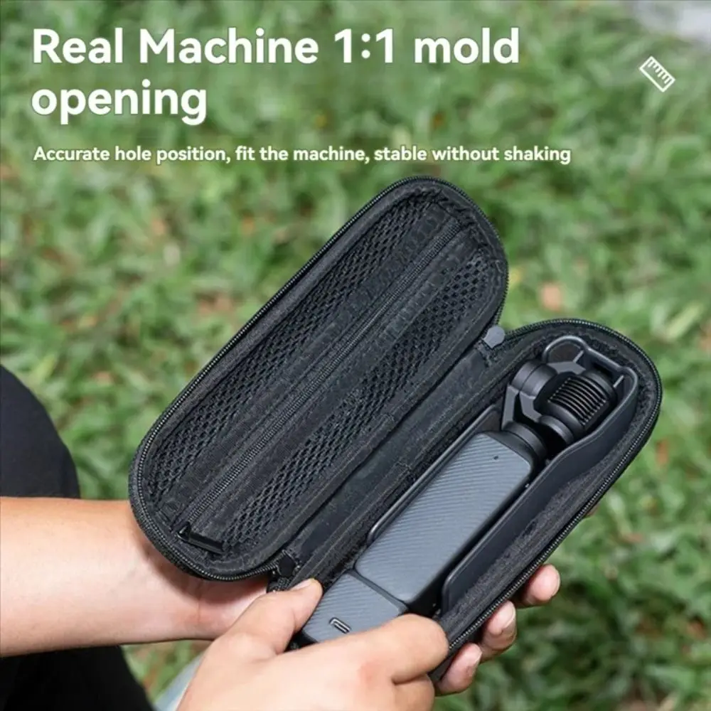 

Hand Strap Storage Bag For DJI Osmo Scratch Proof Lightweight Pocket 3 Carrying Case Black Handbag Action Camera Storage Case