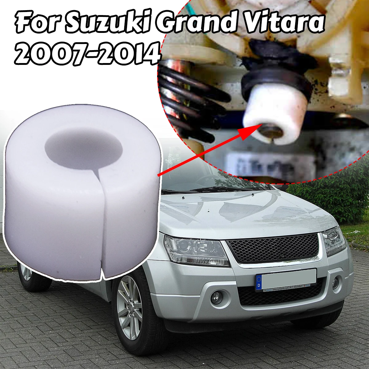 

Manual Gearbox Shifter Linkage Selector Lever Pivot Bush For SUZUKI GRAND VITARA 2007-2014 Rubber Sleeve Grommet 28151-84A01