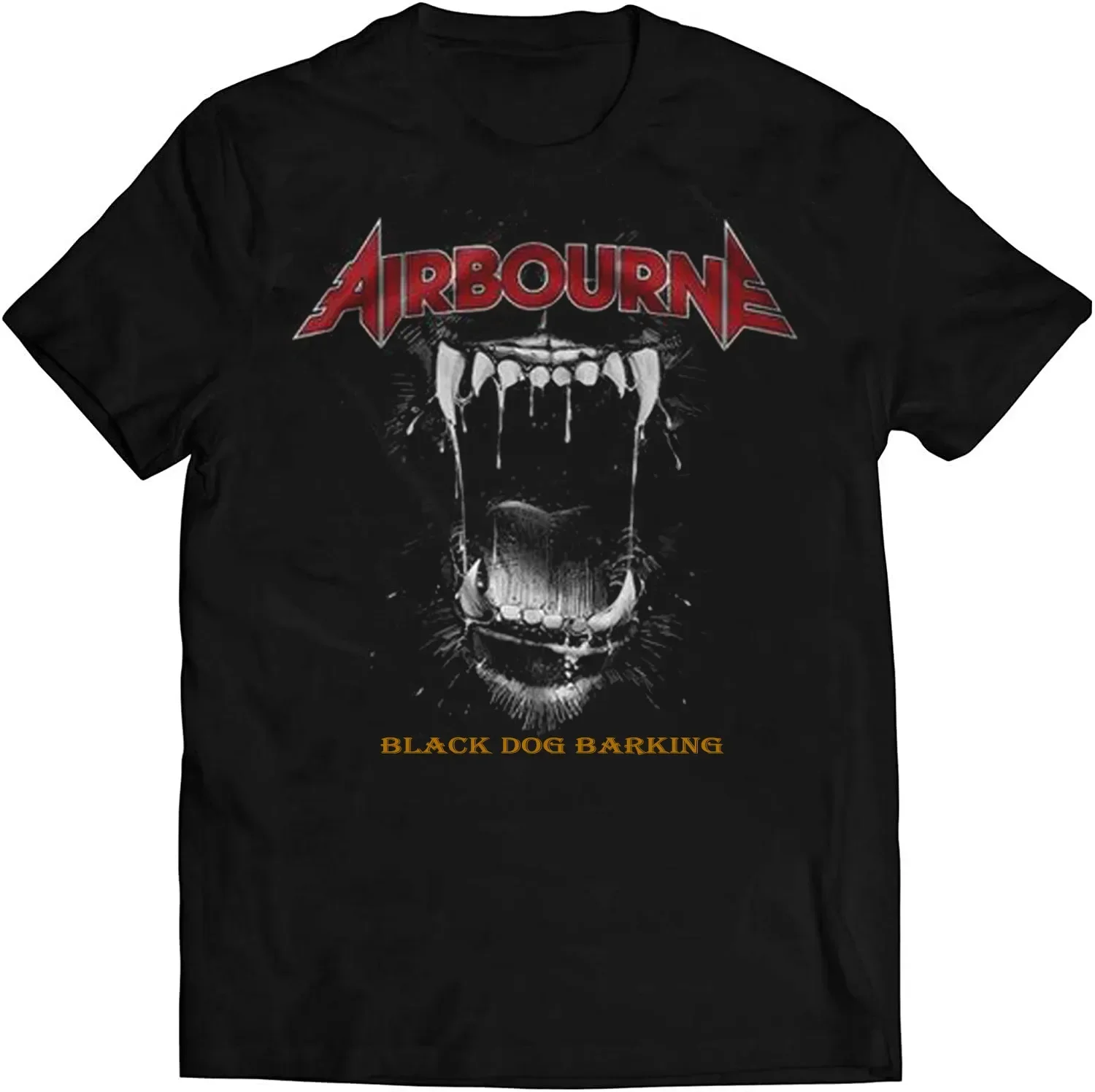 Airbourne Black Dog Barking T Shirt All Size S to 5XL 1L182