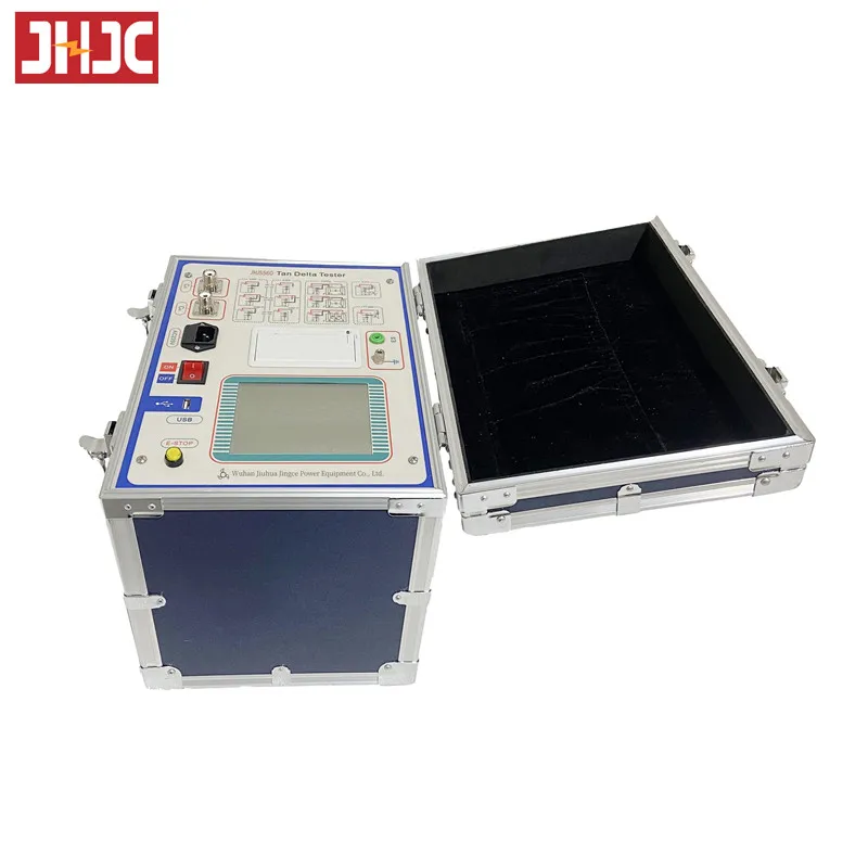 

Heterofrequency Automatic Capacitance And Dissipation Factor Tester 10KV Transformer Tan Delta Tester Meter